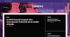 Desktop Screenshot of pro-gamers.fr